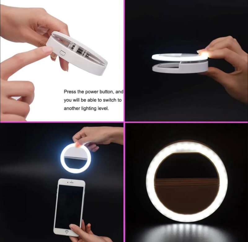 Selfie ring light